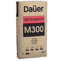 Сухая смесь Dauer М-300 Пескобетон 50 кг