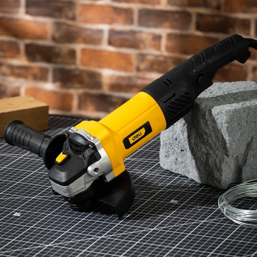 Угловая шлифмашина сетевая DELI 125мм DL-JM125-E3 (1100Вт, 11000об/мин, коробка) 172414 фото 5