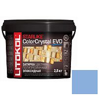 Затирка эпоксидная для швов Litokol ColorCrystal Evo S.820 Azzurro Taormina 2,5 кг