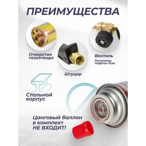 Горелка газовая Rockforce RF-50HGB(64947) фото 4