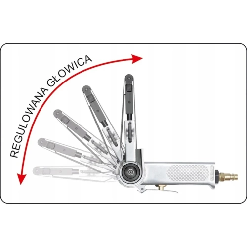 Ленточная пневмошлифмашина YATO 10х330 мм YT-09741 фото 6