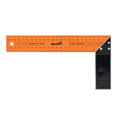 Угольник, 250 мм, металлический Sparta фото 3 Угольник, 250 мм, металлический Sparta фото 3