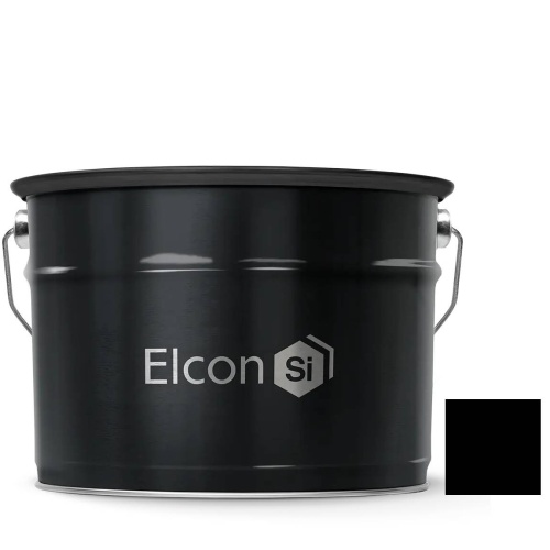 Эмаль термостойкая Elcon Max Therm 700 градусов чёрная 10 кг Эмаль термостойкая Elcon Max Therm 700 градусов чёрная 10 кг