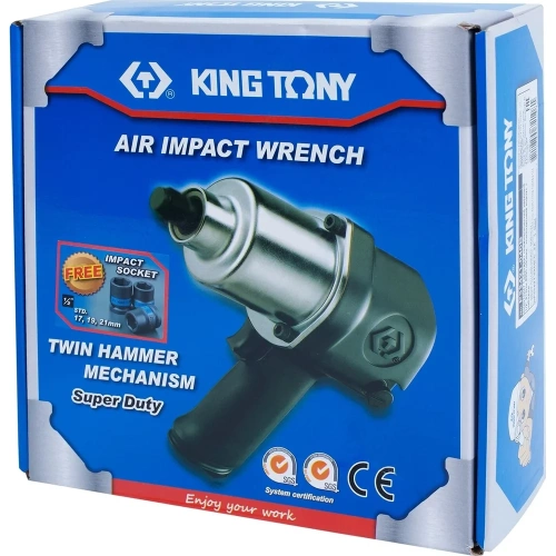Ударный пневматический гайковерт KING TONY P33421-040B фото 9