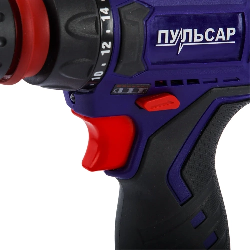 Аккумуляторная дрель-шуруповерт ПУЛЬСАР ДА 12-2П 792-681 фото 5