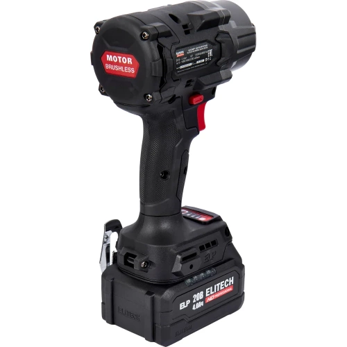 Аккумуляторный гайковёрт Elitech CW 2009SL (20В, 1х4Ач, 850Нм, М12-М24) HD 205747 фото 5 Аккумуляторный гайковёрт Elitech CW 2009SL (20В, 1х4Ач, 850Нм, М12-М24) HD 205747 фото 5