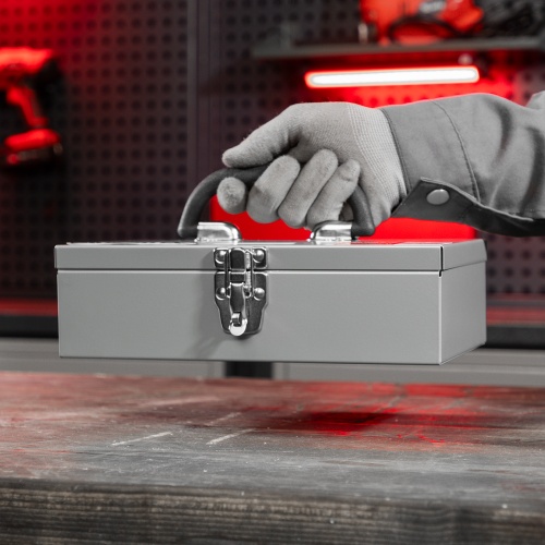 Ящик для инструмента, 284 х 160 х 78 мм, металлический Matrix фото 11