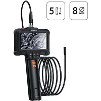 Эндоскоп промышленный iCarTool экран 4.3, 2Мп, 5м, 8.5мм зонд IC-VC85