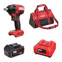 Набор: Аккумуляторный гайковерт SKIL IW6720 (330Нм)+АКБ(4Ач)+ЗУ(60W)+ сумка 9-1-016