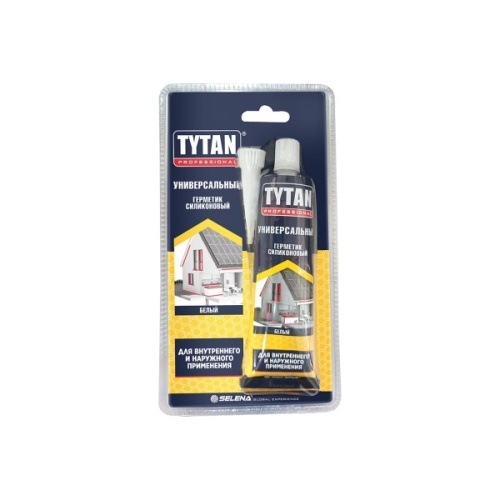 Силиконовый герметик TYTAN PROFESSIONAL универсальный, прозрачный 85 мл