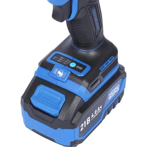 Гайковерт аккумуляторный NORDBERG 1/2, 21В, 1000 Нм с двумя 4A аккум. и зар. уст-вом, в кейсе NE805K фото 10 Гайковерт аккумуляторный NORDBERG 1/2, 21В, 1000 Нм с двумя 4A аккум. и зар. уст-вом, в кейсе NE805K фото 10