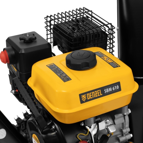 Бензиновая снегоуборочная машина SBM 610, 212 cc, ручной старт, фара Denzel фото 19