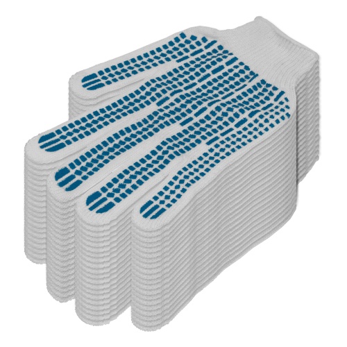 Перчатки х/б с ПВХ, протектор 35 г, 10 кл, 10 пар в упаковке