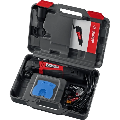 Реноватор ЗУБР 500 Вт, с набором насадок, кейс МФИ-500 КН фото 9