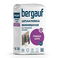 Шпаклевка финишная Bergauf Finish Gips на гипсовой основе 18 кг