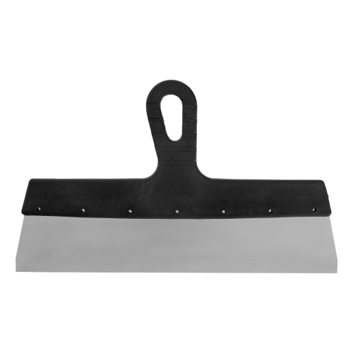 Шпатель фасадный из нержавеющей стали, 350 мм, пластмассовая ручка Сибртех фото 3