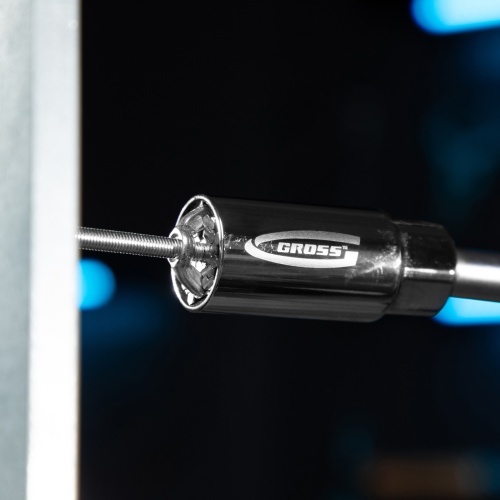 Головка торцевая многоразмерная, CrV, 6-21 мм, под квадрат 3/8, CrV, хромированная Gross фото 17