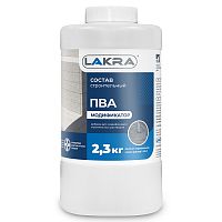 Состав на основе ПВА Лакра Модификатор строительный 2,3 кг