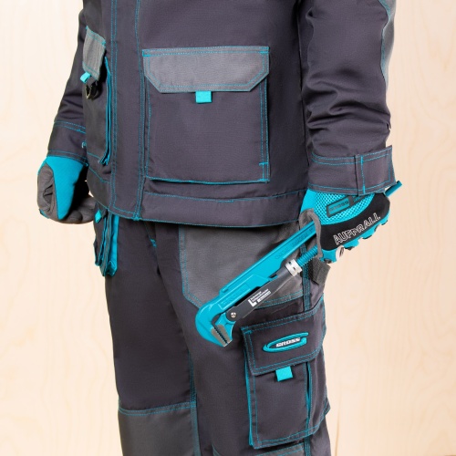 Ключ трубный рычажный 1, №1, цельнокованый, CrV, тип "L" Gross фото 5