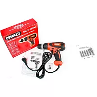 Сетевой шуруповерт Спец БШЭ-350M 220В, 350Вт, 0-800об/мин, 25Нм, диаметр патрона 10мм, реверс + Набор бит универсальный 8шт СПЕЦ-3328/4107