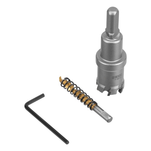 Коронка по металлу твердосплавная, 25 мм Denzel фото 4