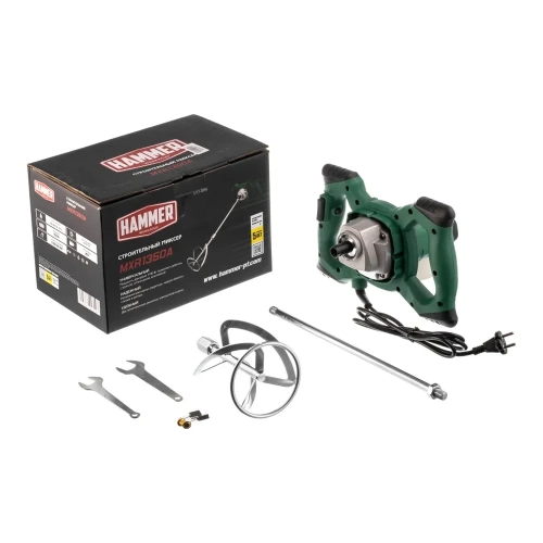 Миксер Hammer MXR1350A 1100Вт 0-800 об/мин М14 одношпиндельный 717163 фото 8 Миксер Hammer MXR1350A 1100Вт 0-800 об/мин М14 одношпиндельный 717163 фото 8