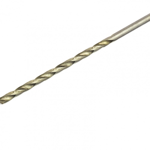 Сверло по металлу, 3 х 100 мм, полированное, удл, HSS, 10 шт, цилиндрический хвостовик Matrix фото 2