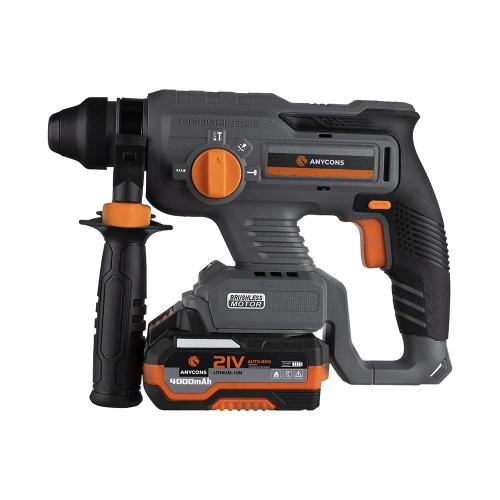 Бесщеточный перфоратор Anycons AC-H408 SDS+, 2 Дж, 21В, 1 акб, AC-H4081 5345431 фото 3 Бесщеточный перфоратор Anycons AC-H408 SDS+, 2 Дж, 21В, 1 акб, AC-H4081 5345431 фото 3