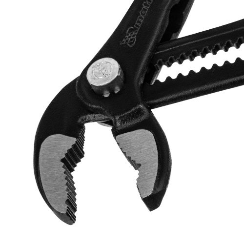 Клещи переставные 250 мм, кнопочный механизм, хром-ванадий, обливные рукоятки Matrix фото 6