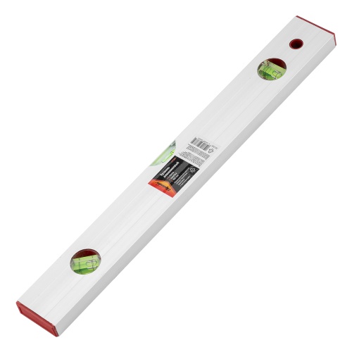 Уровень алюминиевый, 400 мм, 3 глазка, линейка Sparta фото 2