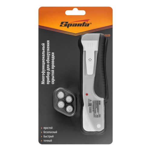 Прибор для обнаружения скрытой проводки и металла Sparta фото 9