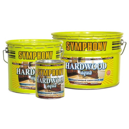 Лак Symphony Hardwood Aqua 0,9 л