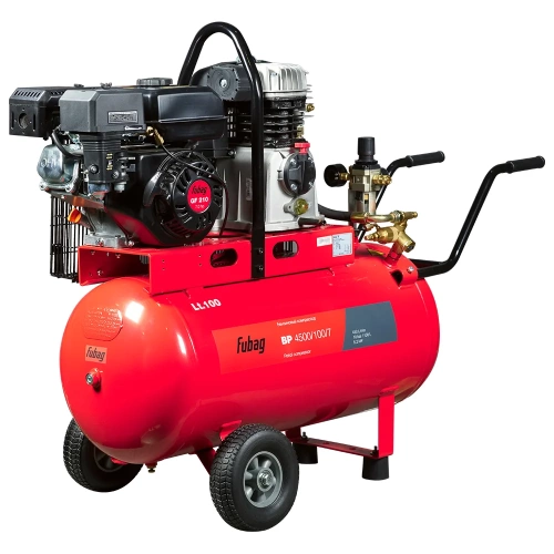 Компрессор FUBAG bp 4500/100/7 450 л/мин 100л 10бар 5.2 квт бензин 641278
