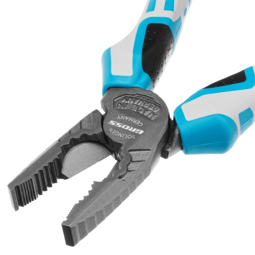 Плоскогубцы комбинированные 180 мм, трехкомпонентные рукоятки Gross фото 4