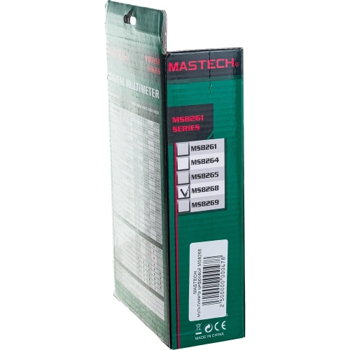 Цифровой автоматический мультиметр MASTECH MS8268 00-00000267 фото 5