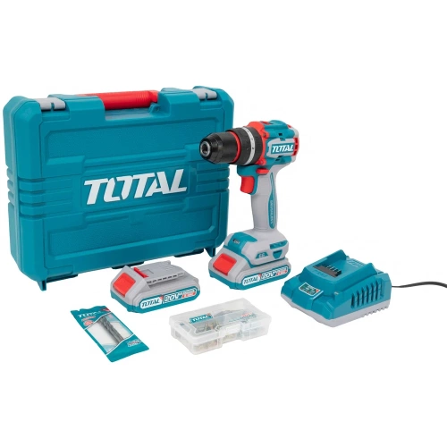 Аккумуляторная компактная бесщеточная ударная дрель-шуруповерт TOTAL TIDLI20668 фото 4 Аккумуляторная компактная бесщеточная ударная дрель-шуруповерт TOTAL TIDLI20668 фото 4
