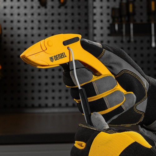 Щипцы для зачистки электропроводов, сечением 0,2-6 мм2, функция обрезания проводов Denzel фото 10