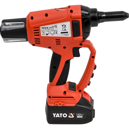 Заклепочник аккумуляторный YATO YT-82955 370082955 092 1 фото 4 Заклепочник аккумуляторный YATO YT-82955 370082955 092 1 фото 4