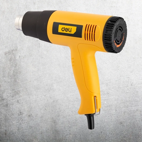 Термопистолет/технический фен DELI DL391202 (2000Вт, рабочая температура 100...650 град.) 103017 Термопистолет/технический фен DELI DL391202 (2000Вт, рабочая температура 100...650 град.) 103017