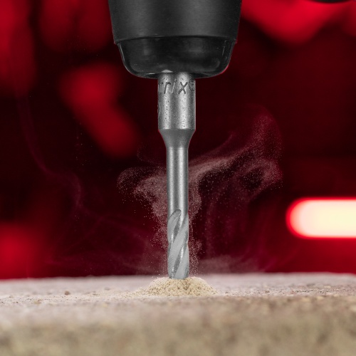 Бур по бетону, 6 x 110 мм, SDS Plus c крестовой пластиной Matrix фото 9