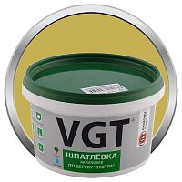 Шпатлевка акриловая по дереву VGT Экстра Дуб 1 кг
