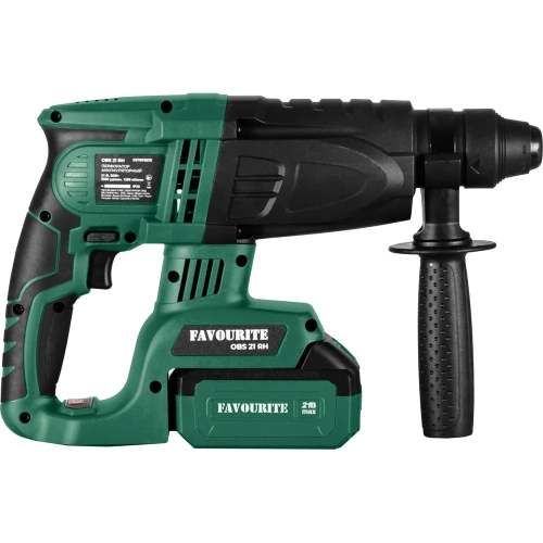 Перфоратор аккумуляторный FAVOURITE OBS 21 RH 21В, 2/4Ач, бесщет. 150101021 фото 5