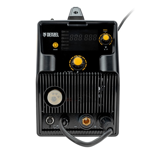 Аппарат инвертор. полуавтомат. cварки IMIG-205SDR, 200 А, ПВ 60%, катушка 5 кг Denzel фото 8