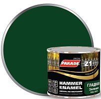 Эмаль по металлу Parade Special Z1 гладкая RAL 6005 Л-С зеленая 0,45 л