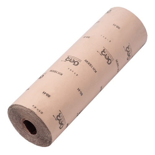 Шкурка на тканевой основе, зернистость № 80, 775 мм х 20 м, "БАЗ" фото 2 Шкурка на тканевой основе, зернистость № 80, 775 мм х 20 м, "БАЗ" фото 2