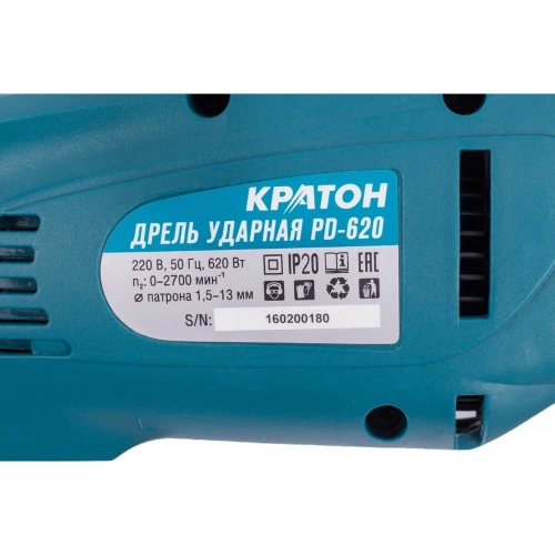 Дрель Кратон PD-620 3 02 01 008 фото 6 Дрель Кратон PD-620 3 02 01 008 фото 6