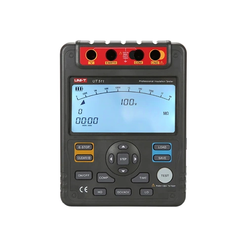 Измеритель сопротивления изоляции UNI-T UT511 13-0042 фото 3 Измеритель сопротивления изоляции UNI-T UT511 13-0042 фото 3