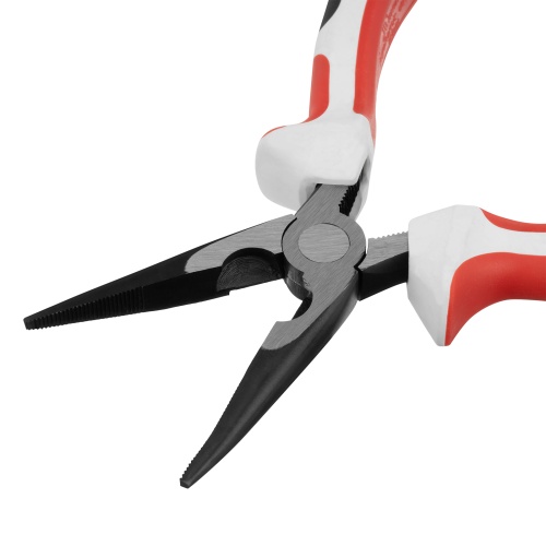 Длинногубцы прямые Premium, 160 мм, трехкомпонентные рукоятки Matrix фото 4