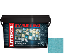 Затирка эпоксидная для швов Litokol Starlike Evo S.320 Azzurro Caraibi 1 кг
