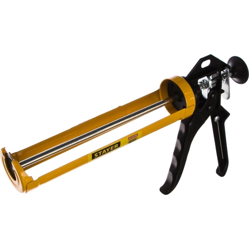 Полуоткрытый алюминиевый пистолет STAYER Professional 310мл 0671 Полуоткрытый алюминиевый пистолет STAYER Professional 310мл 0671